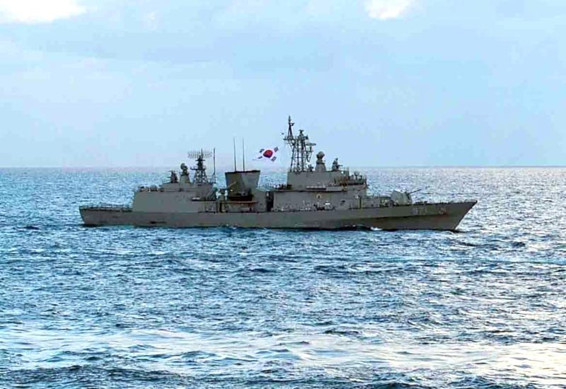 Roks Gwanggaeto The Great Destroyer Frigate Warship South Korea A4 Photo Print