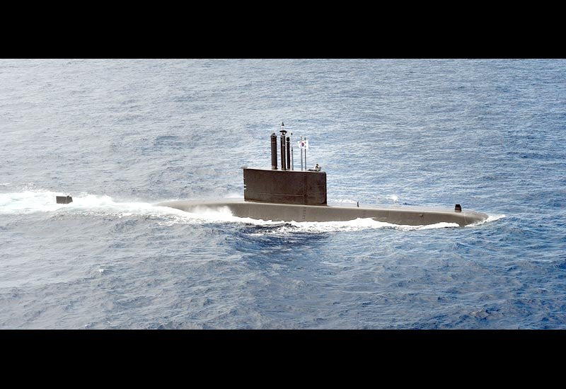 Roks Lee Sunsin Ssk068 Attack Submarine South Korea 2 A4 Photo Print