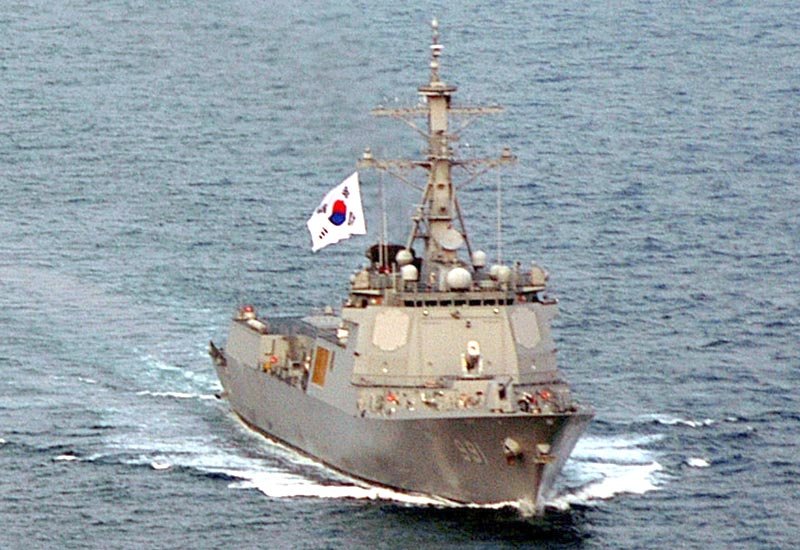 Roks Sejong The Great Ddg 991 South Korean Navy 5 A4 Photo Print