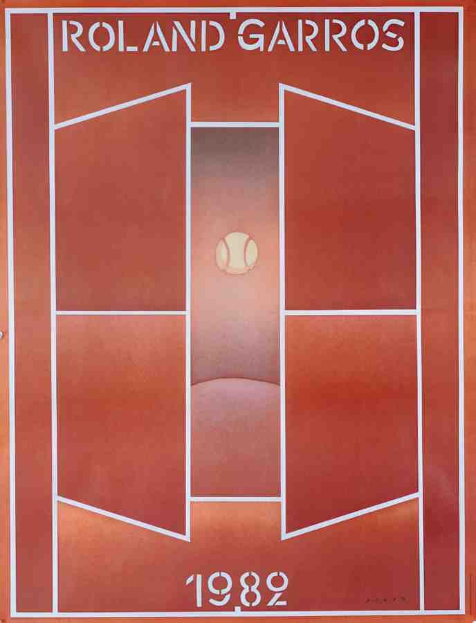 RolandGarros82 Vintage Advert A4 Photo Print