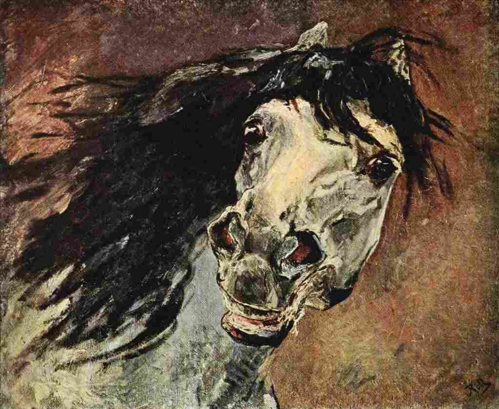 Roll Alfred Philippe 1910 Tete de Cheval Andalou A4 Photo Print