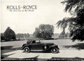Rolls Royce Mayfair 1930s Vintage Retro Advert Poster
