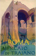 Roma Vintage Advert A4 Photo Print