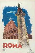 Roma2 Vintage Advert A4 Photo Print