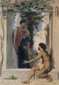 Roman Charity Unknown Bouguereau A4 Photo Print