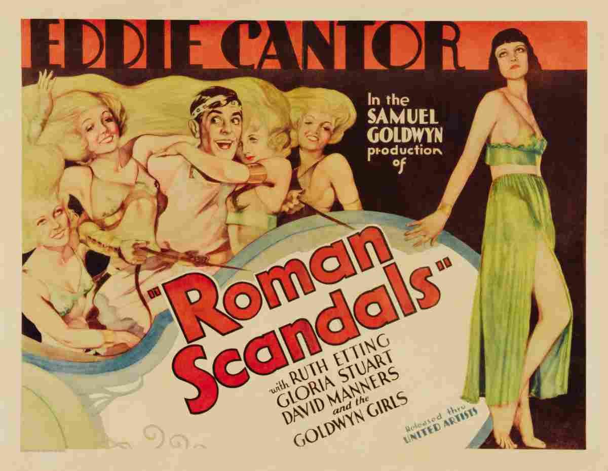 Roman Scandals 02  film star poster A4 Photo Print