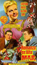 Romance on the High Seas 02  film star poster A4 Photo Print