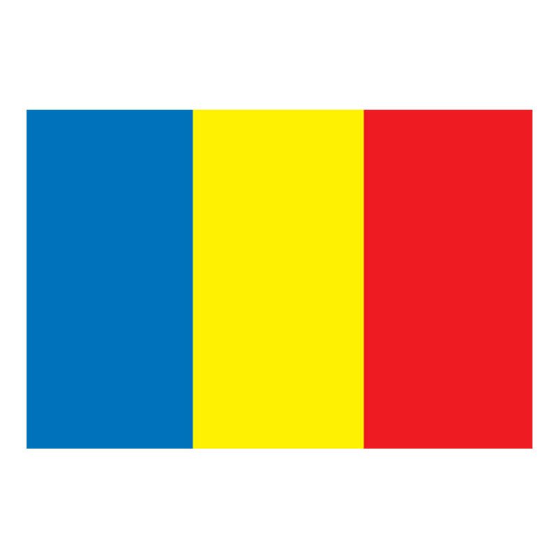 Romania Flag N1356 A4 Photo Print