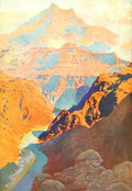 Romantic America 1913 The Grand Canyon Vintage A4 Photo Print