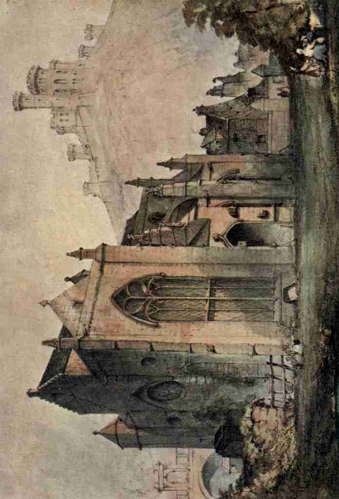 Romantic Edinburgh 1911 Trinity College Church before 1848 A4 Photo Print