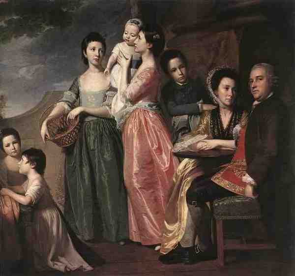 Rombouts Theodor The Leigh Family A4 Photo Print