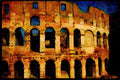 Rome Italy 149006 Arched Entry At The Colosseum A4 Limited Edition Watercolour Print