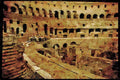 Rome Italy 149055 Pathway Inside Colosseum A4 Limited Edition Watercolour Print