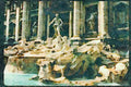 Rome Italy 149069 The Trevi Fountain A4 Limited Edition Watercolour Print