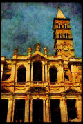 Rome Italy 149072 Church Of Santa Maria Maggiore A4 Limited Edition Watercolour Print