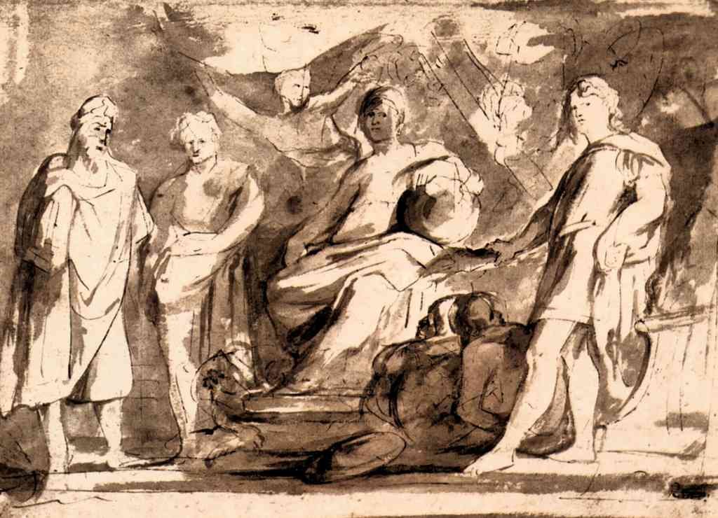 Rome Triumphs Rubens A4 Photo Print