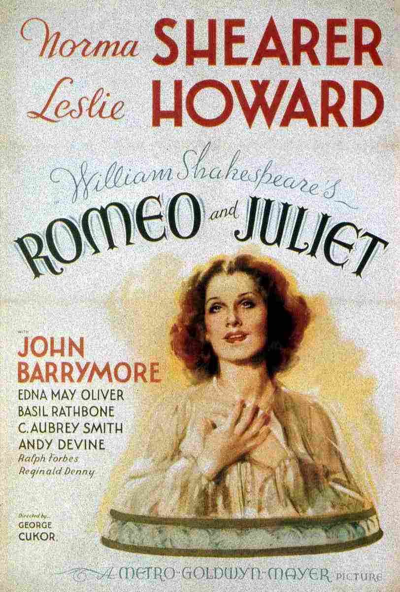 Romeo and Juliet 1936 04  film star poster A4 Photo Print