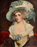 Romney George 1734 1802 29 1911 Portrait of a Lady A4 Photo Print
