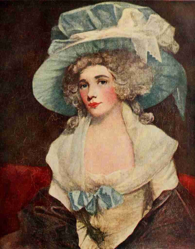 Romney George 1734 1802 29 1911 Portrait of a Lady A4 Photo Print
