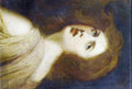 Romney George Portrait Study Of Emma Hamilton As Miranda Flipped A4 Photo Print
