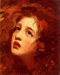Romney George Portrait Study Of Emma Hamilton As Miranda A4 Photo Print