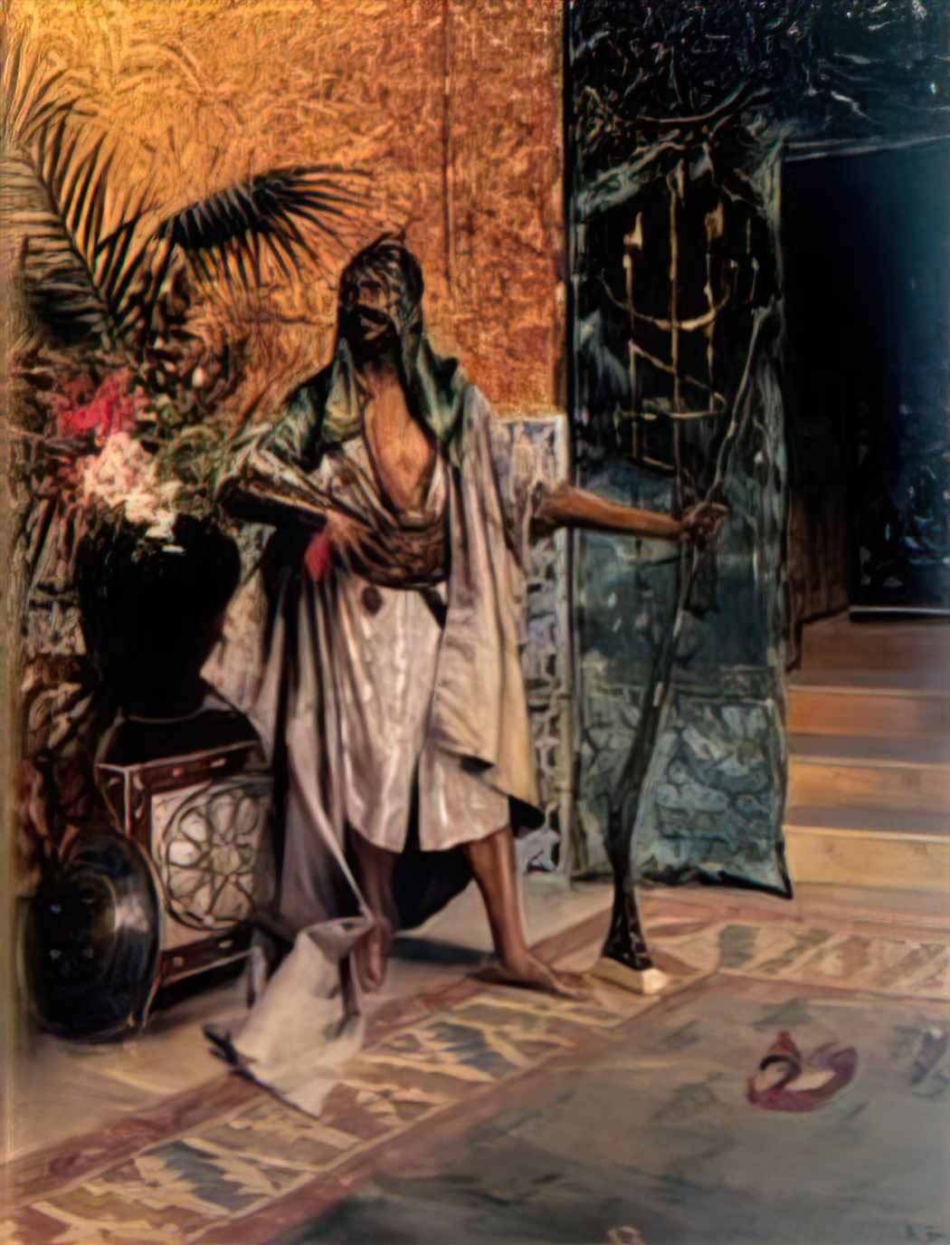 Romualdo Locatelli ernst rudolf harem guard Art A4 Photo Print