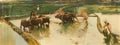 Romualdo Locatelli plowing in java romualdo locatelli Art A4 Photo Print