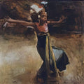 Romualdo Locatelli romualdo locatelli javanese dancer Art A4 Photo Print
