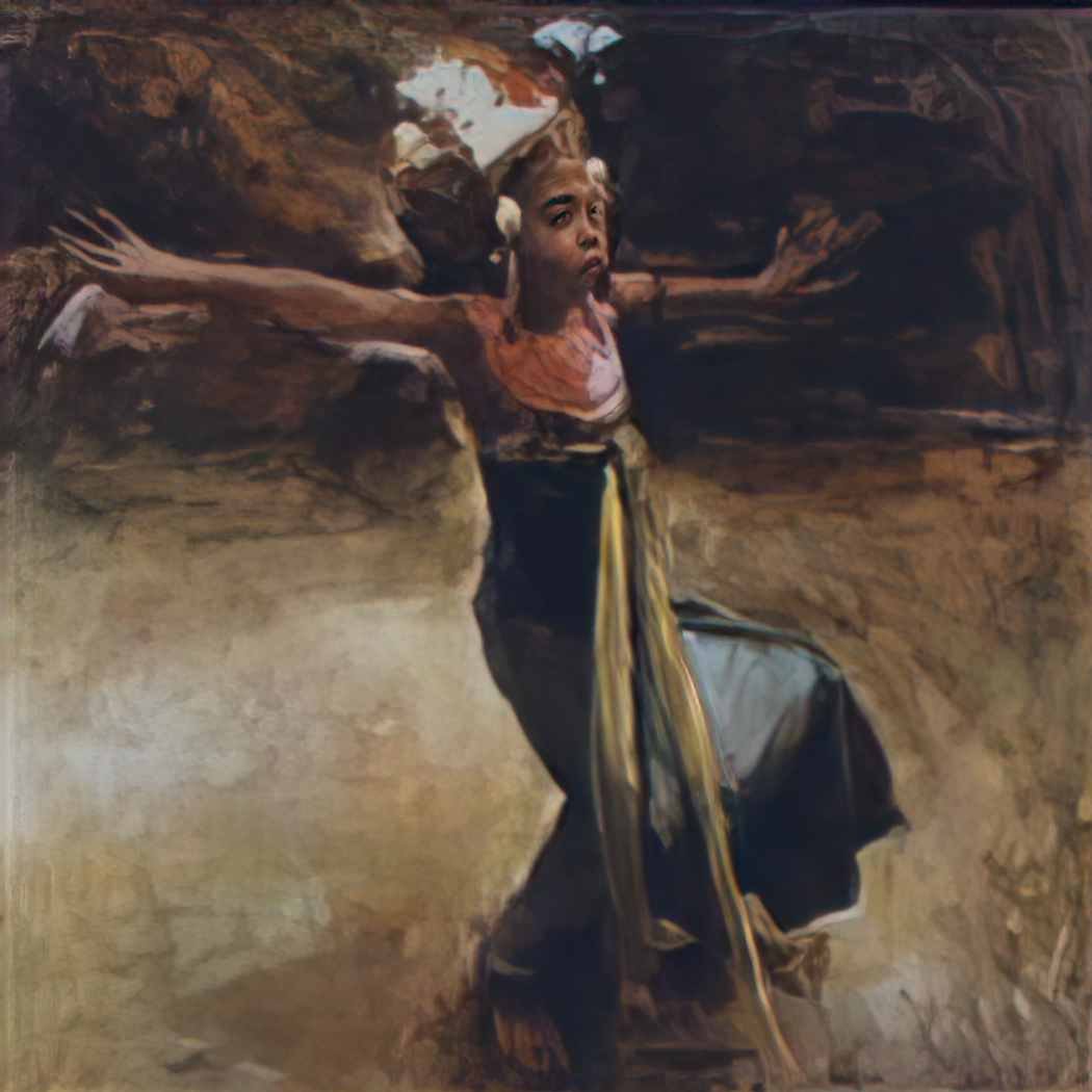 Romualdo Locatelli romualdo locatelli javanese dancer Art A4 Photo Print