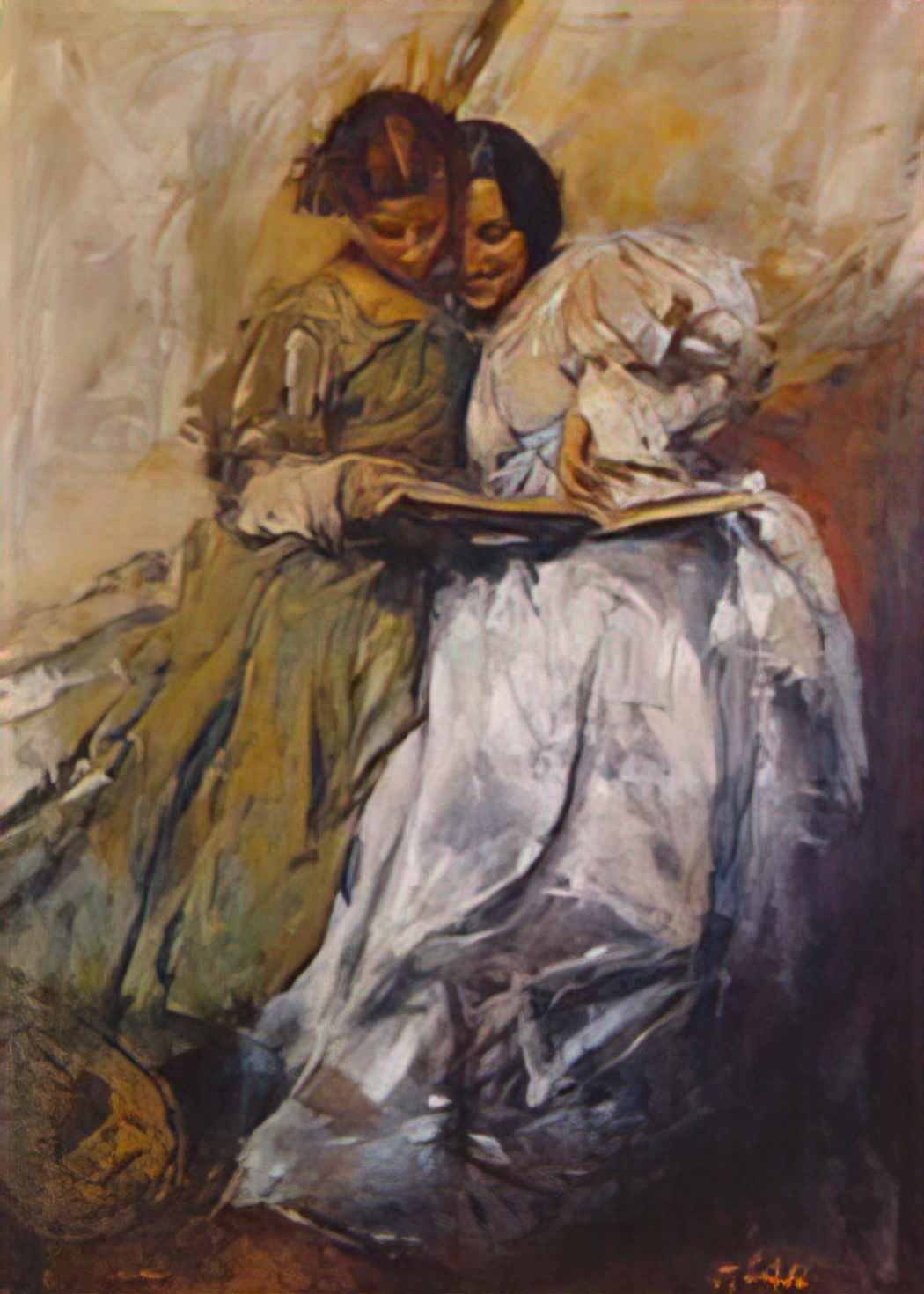 Romualdo Locatelli romualdo locatelli the readers Art A4 Photo Print