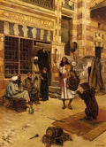 Romualdo Locatelli rudolf ernst an afternoon show Art A4 Photo Print