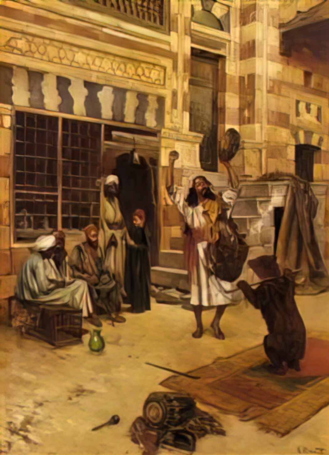 Romualdo Locatelli rudolf ernst an afternoon show Art A4 Photo Print