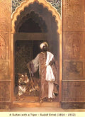 Romualdo Locatelli sultan moor Art A4 Photo Print