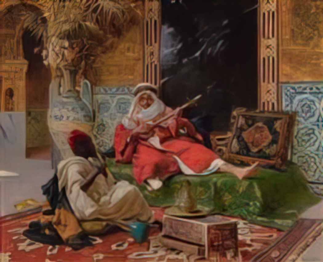 Romualdo Locatelli the musicians by rudolf ernst 1886 Art A4 Photo Print