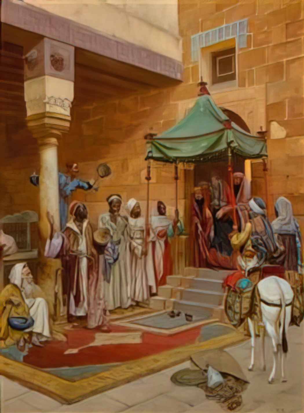 Romualdo Locatelli the new bride by rudolf ernst Art A4 Photo Print