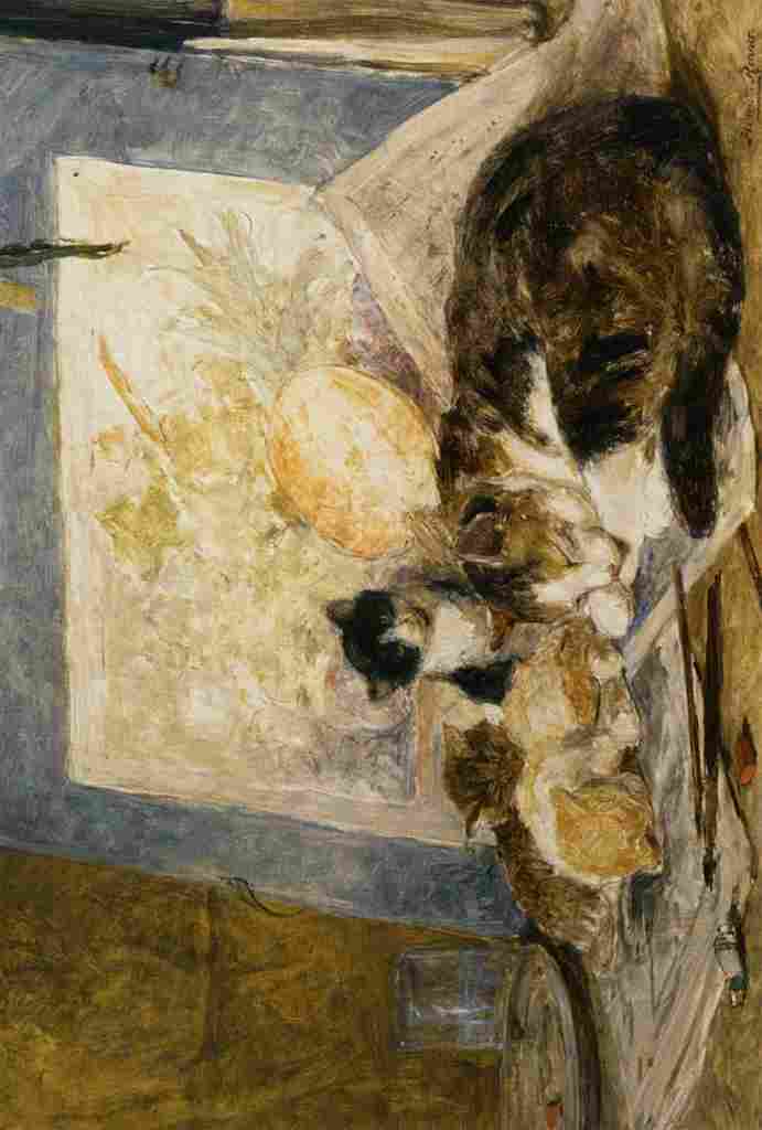 Ronner Knip Henriette 1821 1909 Asleep at the easel A4 Photo Print