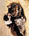 Ronner Knip Henriette 1821 1909 Beautiful kittens A4 Photo Print