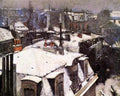 Rooftops Under Snow 1878 A4 Photo Print