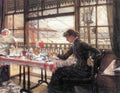 Room With A Glance From The Port Tissot A4 Photo Print