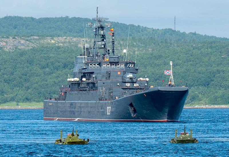 Ropucha Class Landing Ship Russia A4 Photo Print