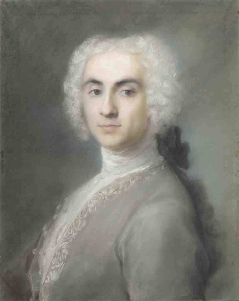 Rosalba Giovanna Carriera Portrait of a Man A4 Photo Print