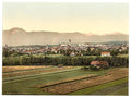 Rosenheim general view Upper Bavaria Vintage A4 Photo Print