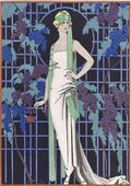 Roses Dans La Nuit George Barbier A4 Photo Print