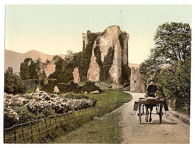 Ross Castle II Killarney County Kerry Vintage A4 Photo Print