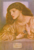 Rossetti Dante Gabriel May Morris A4 Photo Print