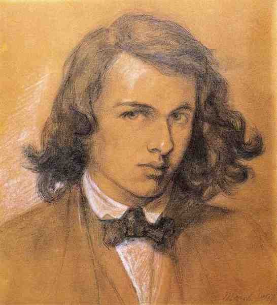 Rossetti Dante Gabriel Self Portrait A4 Photo Print