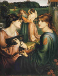 Rossetti Dante Gabriel The Bower Meadow Rossetti 1908 A4 Photo Print
