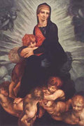 Rosso Fiorentino Madonna And Child With Putti A4 Photo Print