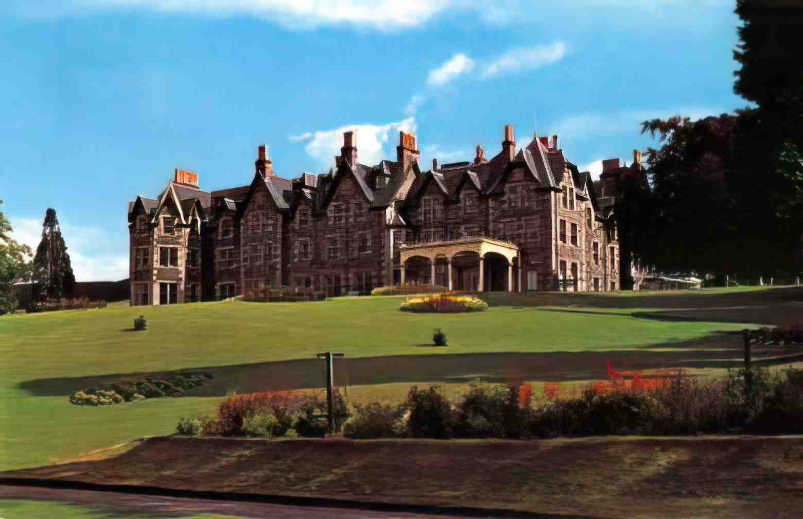 Rossshire Strathpeffer Ben Wyvis Hotel Vintage A4 Photo Print