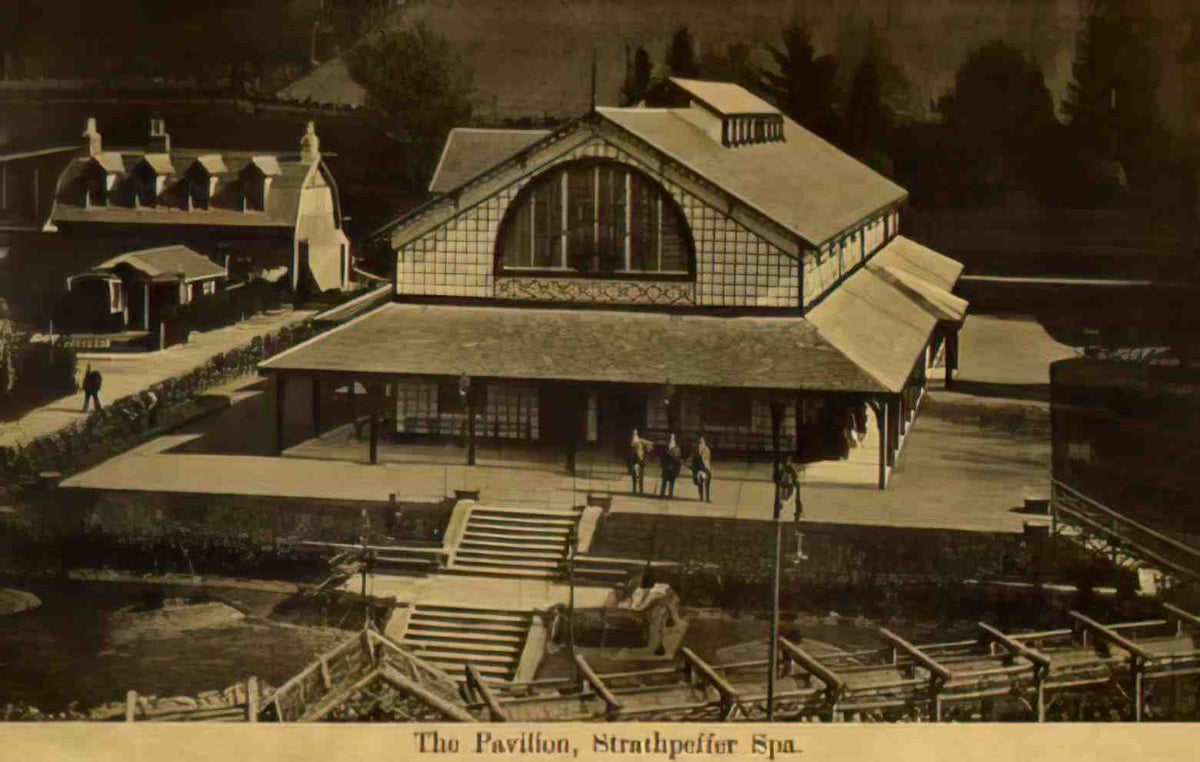 Rossshire Strathpeffer Spa The Pavilion Vintage A4 Photo Print